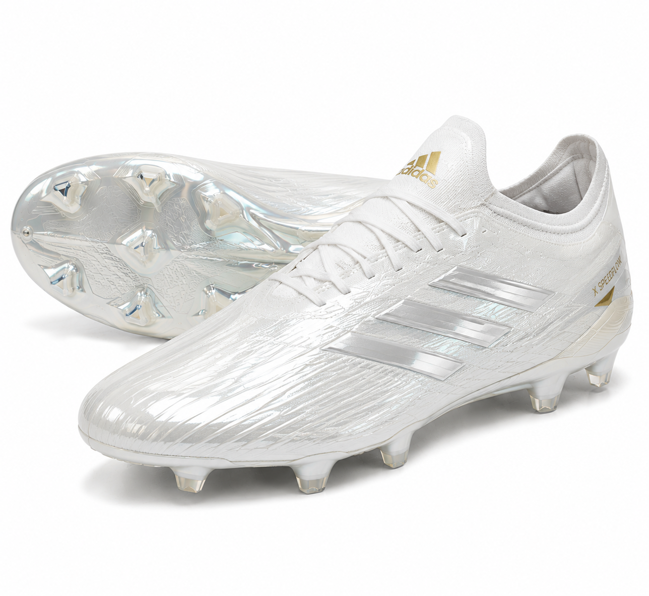 Chimpunes Adidas blancos